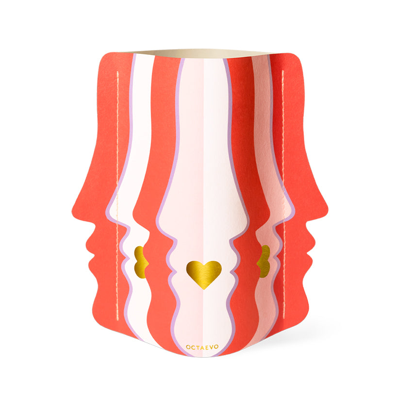 Beso Paper Vase, shop the best Christmas gift gifts for her for him from Inna carton online store dubai, UAE!