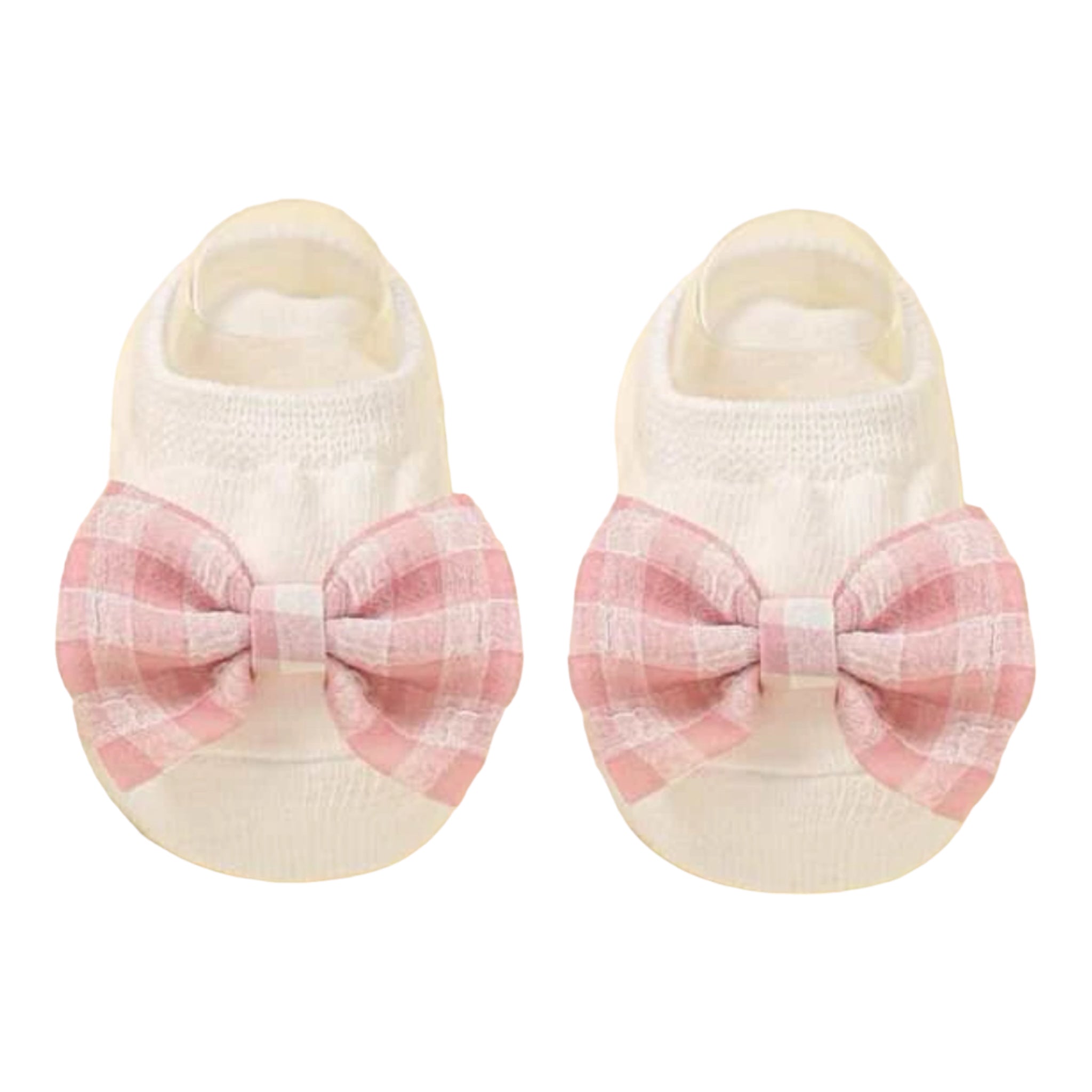 Baby Newborn Bow Socks | Checkered, shop the best Christmas gift gifts for her for him from Inna carton online store dubai, UAE!