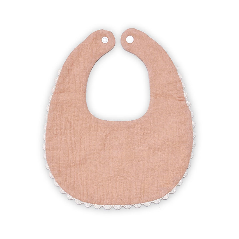 Scallop Bib | Bois de Rose, shop the best Christmas gift gifts for her for him from Inna carton online store dubai, UAE!