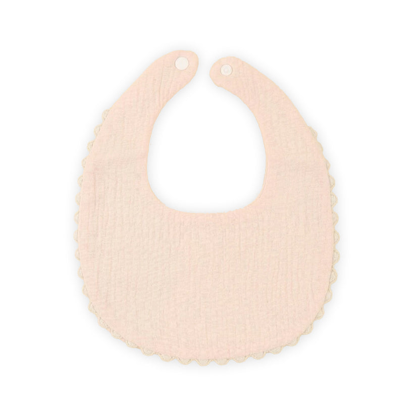 Scallop Bib | Pink, shop the best Christmas gift gifts for her for him from Inna carton online store dubai, UAE!