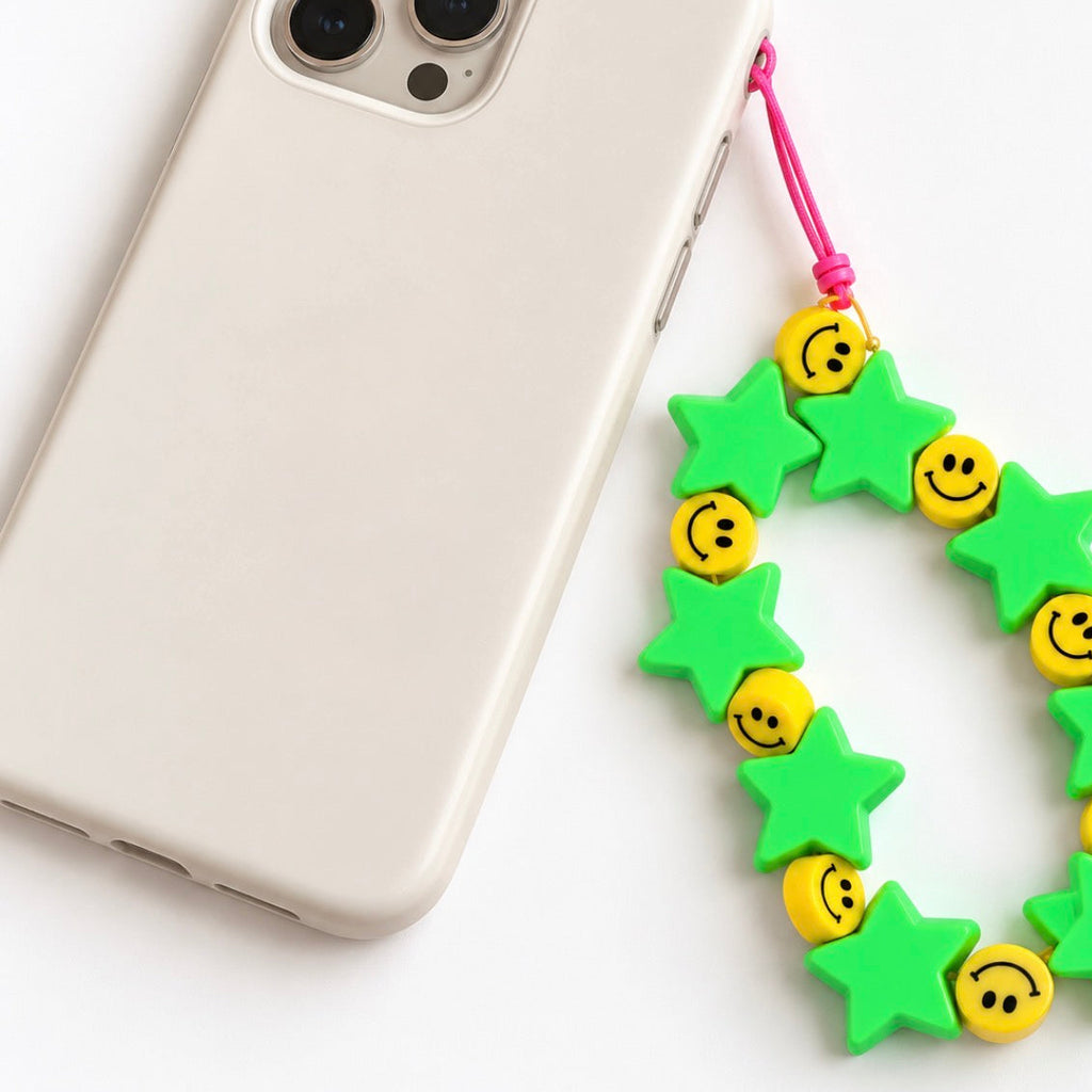 Oversized Stars Phone Charm