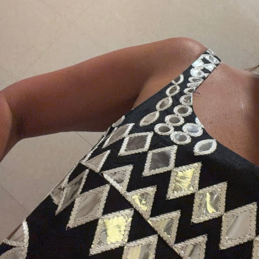 The Mosaic Dress | Black