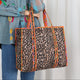 Bella Tote |  Tangy Leopard