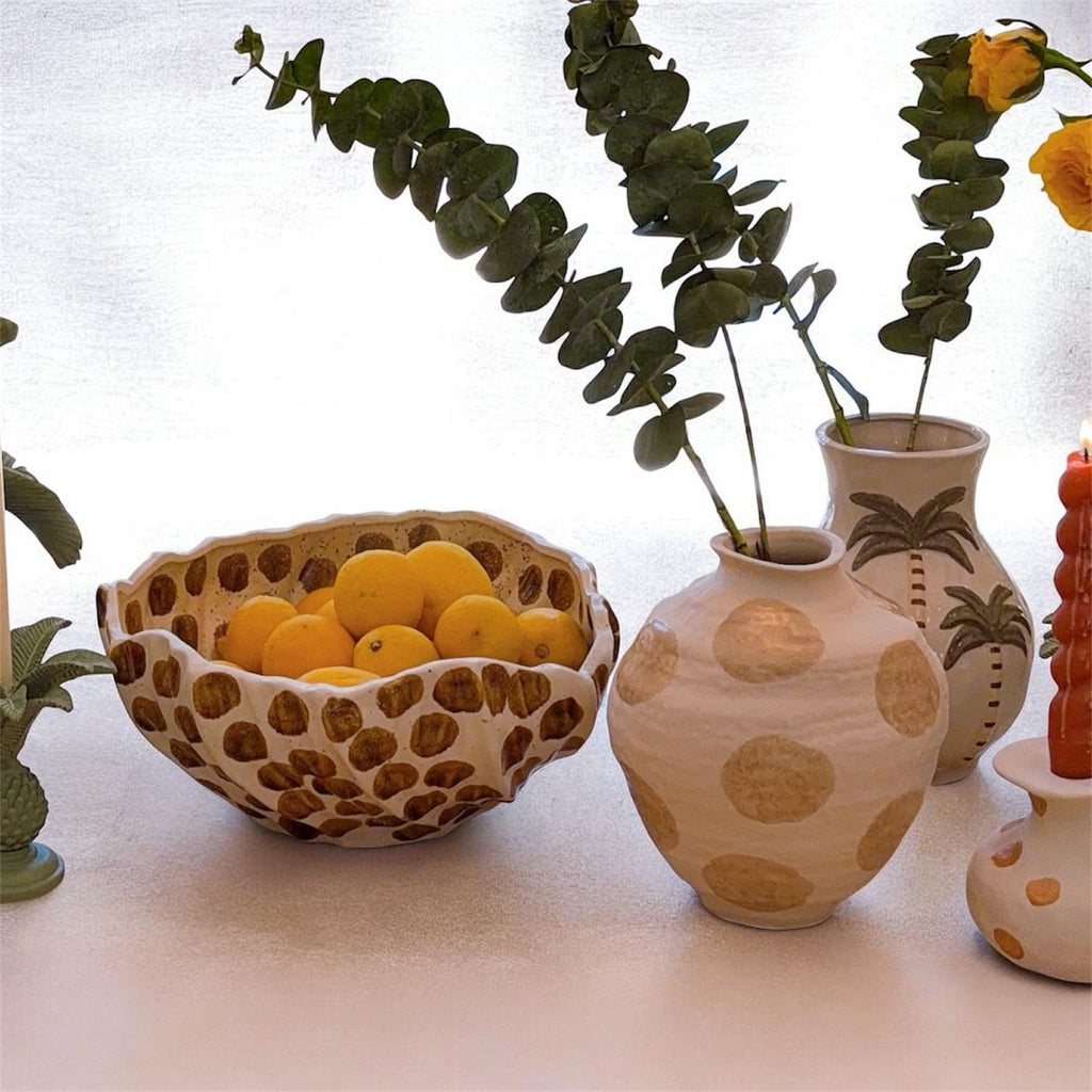 Byron Stoneware Vase | Nature