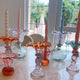 Fleur Glass Candleholder | Lavender