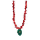 Good Vibe Necklace | Red Coral