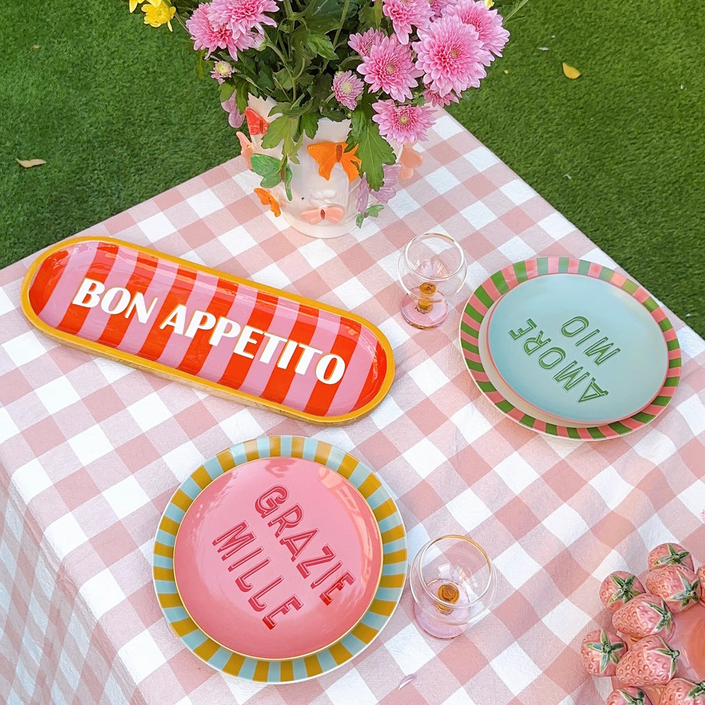 Bon Appetito Wooden Platter