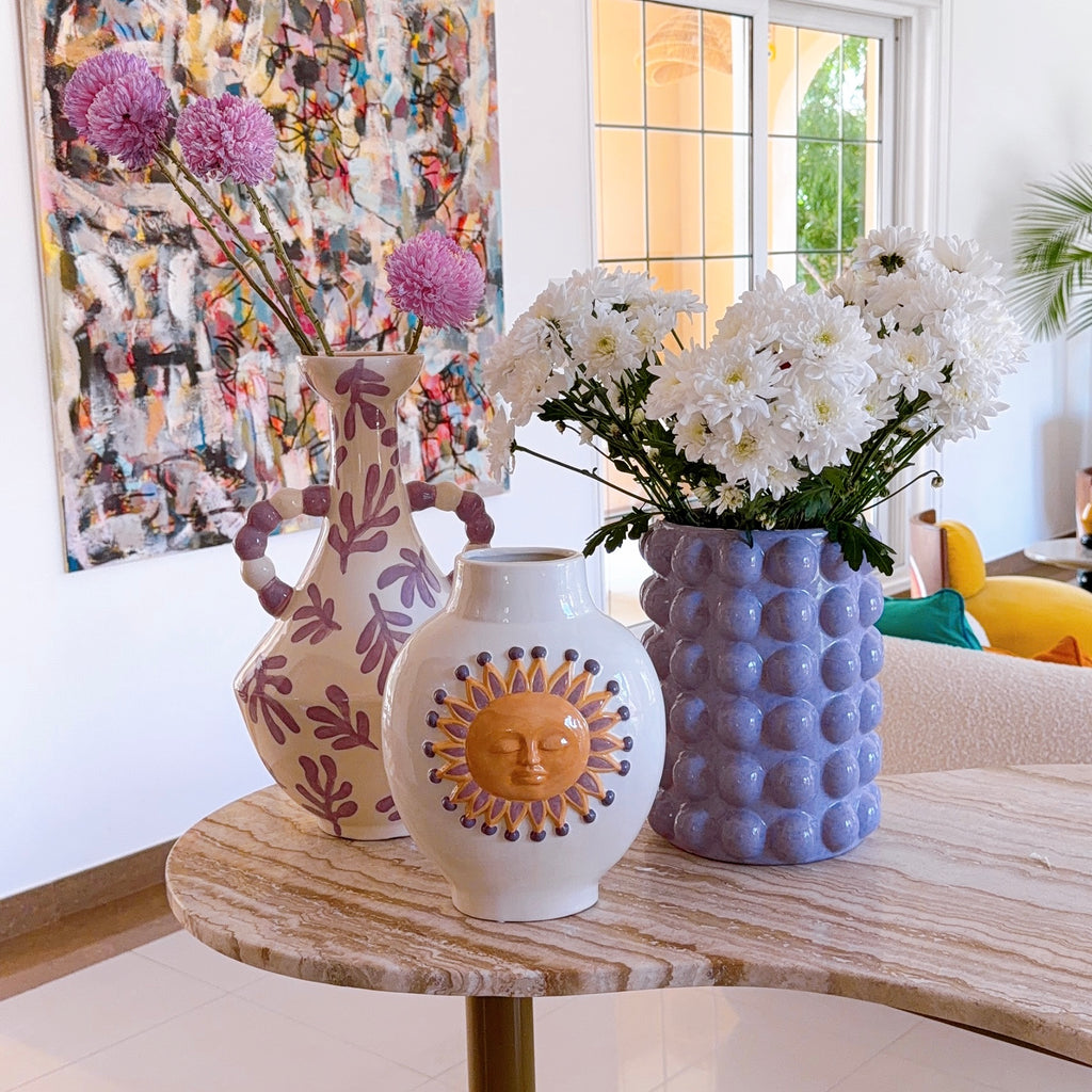Sun Muse Ceramic Vase