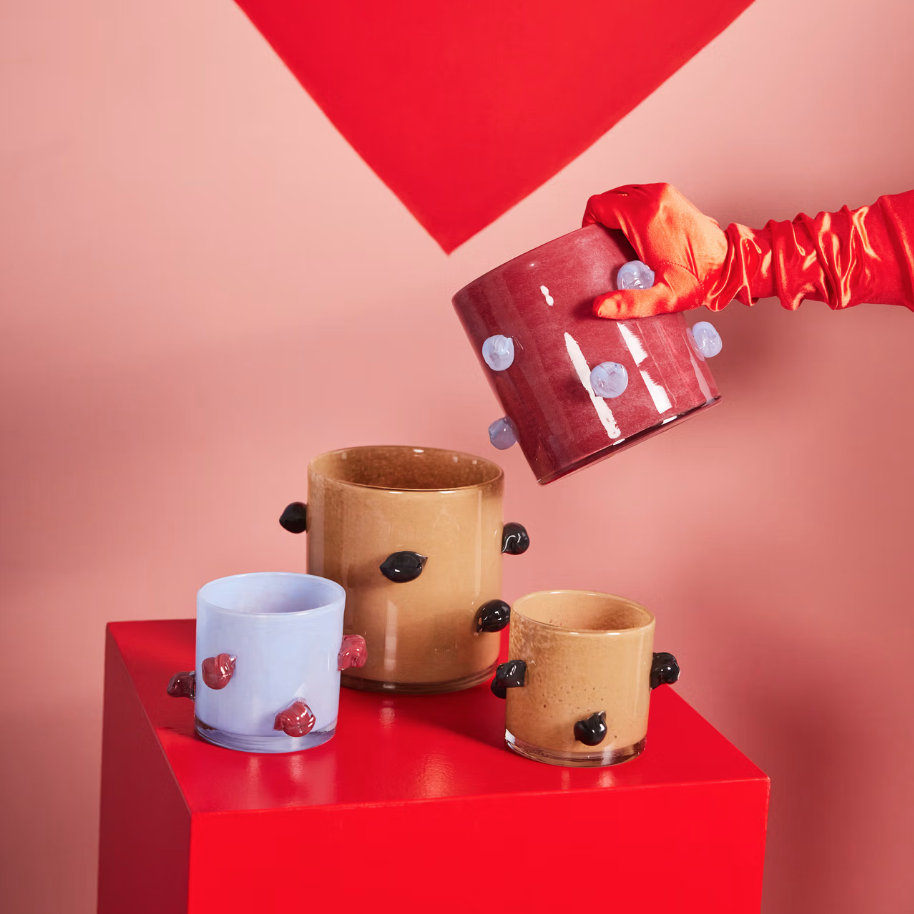 Arlo Candle holder XS Beige, the best customize gift and gifts for her and for him from Inna Carton online shop Dubai, UAE!