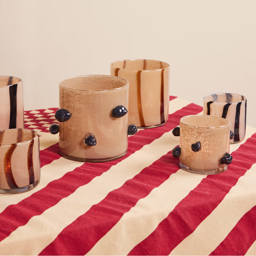 Arlo Candle holder XS Beige, the best customize gift and gifts for her and for him from Inna Carton online shop Dubai, UAE!