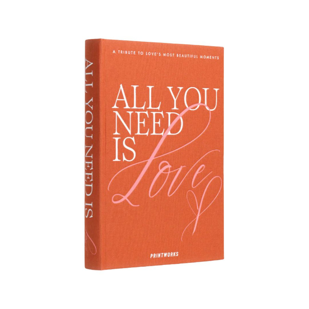 All You Need is Love Linen Photo Book, the best customized gift and gifts for her and for him from Inna Carton online shop Dubai, UAE!

