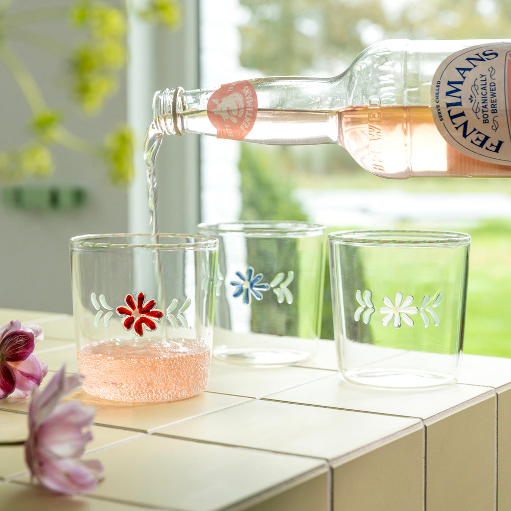 Flora Glass, the best customized gift and gifts for her and for him from Inna Carton online shop Dubai, UAE!