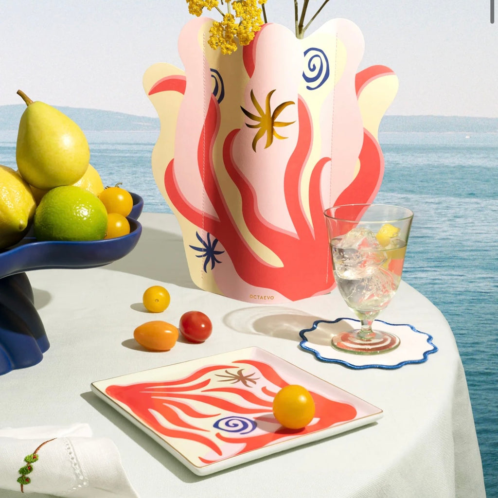 Amalfi Ceramic Tray, the best customized gift and gifts for her and for him from Inna Carton online shop Dubai, UAE!