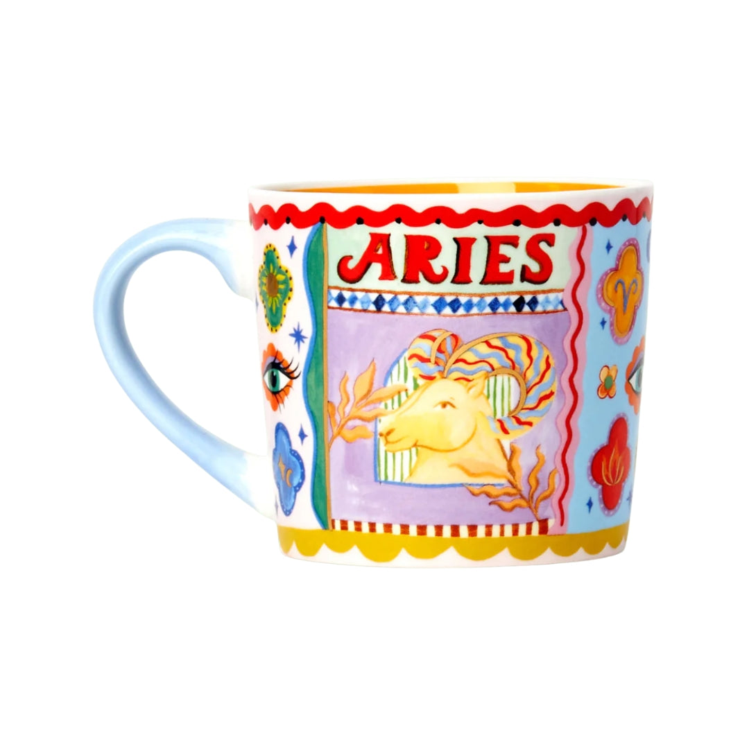Aries Porcelain Mug, the best customized gift and gifts for her and for him from Inna Carton online shop Dubai, UAE!
