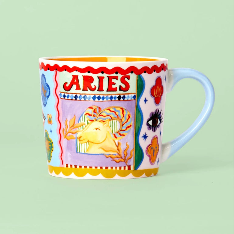 Aries Porcelain Mug, the best customized gift and gifts for her and for him from Inna Carton online shop Dubai, UAE!
