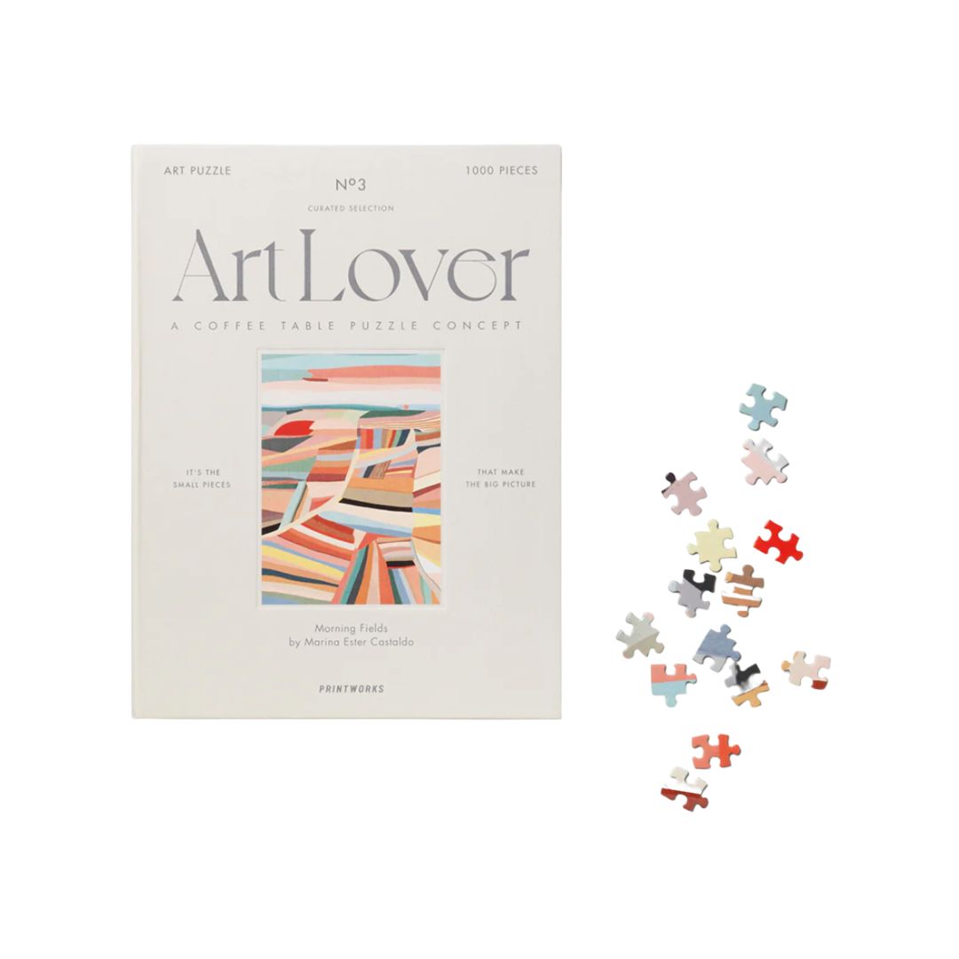 Art Lover Book Puzzle Morning Fields, the best customized gift and gifts for her and for him from Inna Carton online shop Dubai, UAE!
