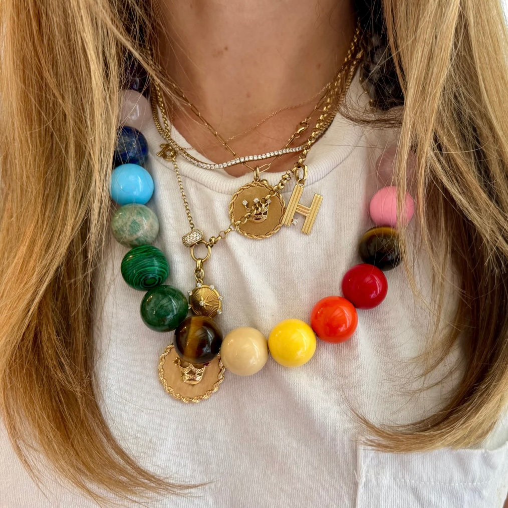 Aurora Oversized Necklace, the best customized gift and gifts for her and for him from Inna Carton online shop Dubai, UAE!
