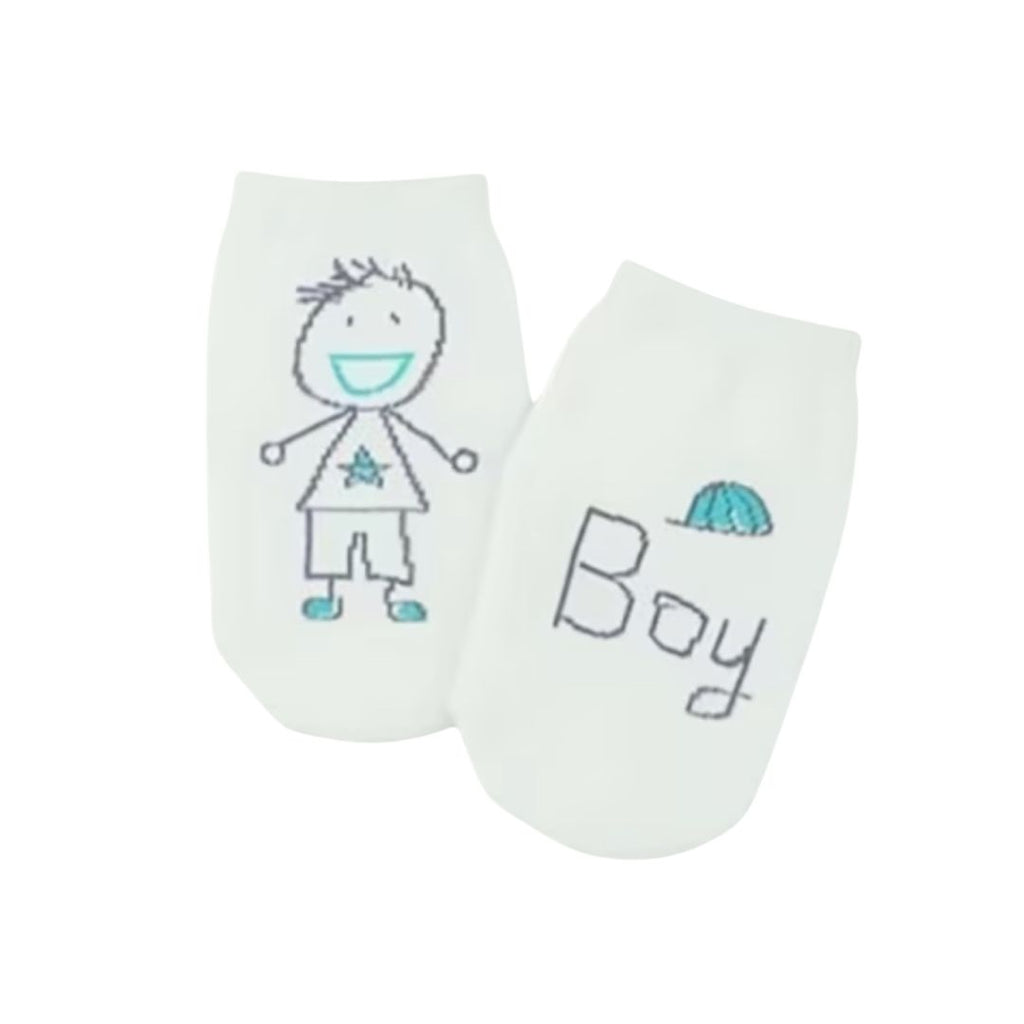 Baby boy printed cotton socks, the best customized gift and gifts for her and for him from Inna Carton online shop Dubai, UAE!
