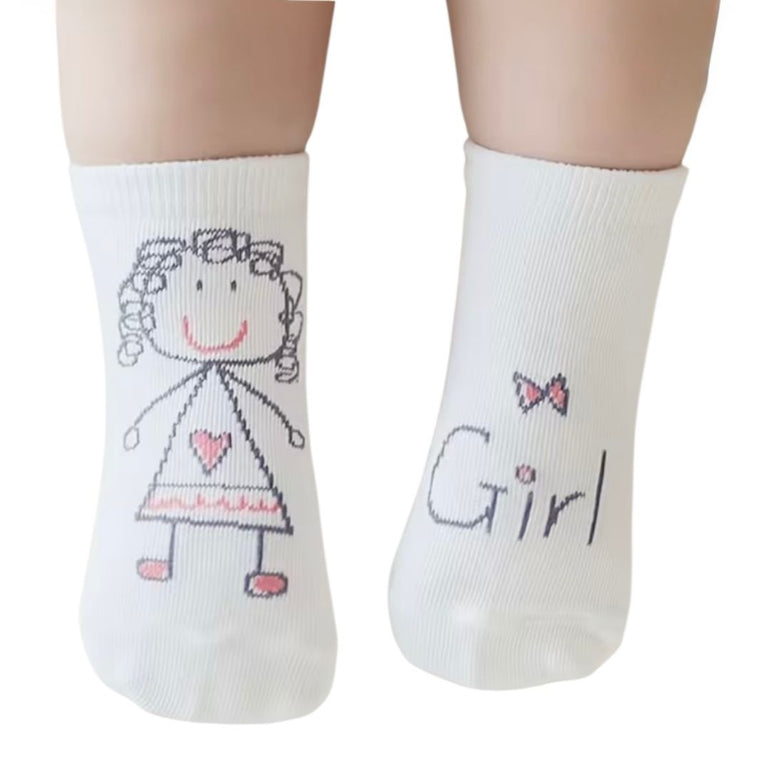 Baby Girl Cotton Socks, the best customized gift and gifts for her and for him from Inna Carton online shop Dubai, UAE!
