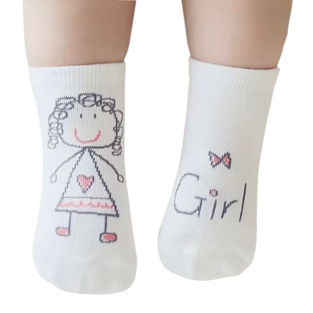 Baby Girl Cotton Socks, the best customized gift and gifts for her and for him from Inna Carton online shop Dubai, UAE!
