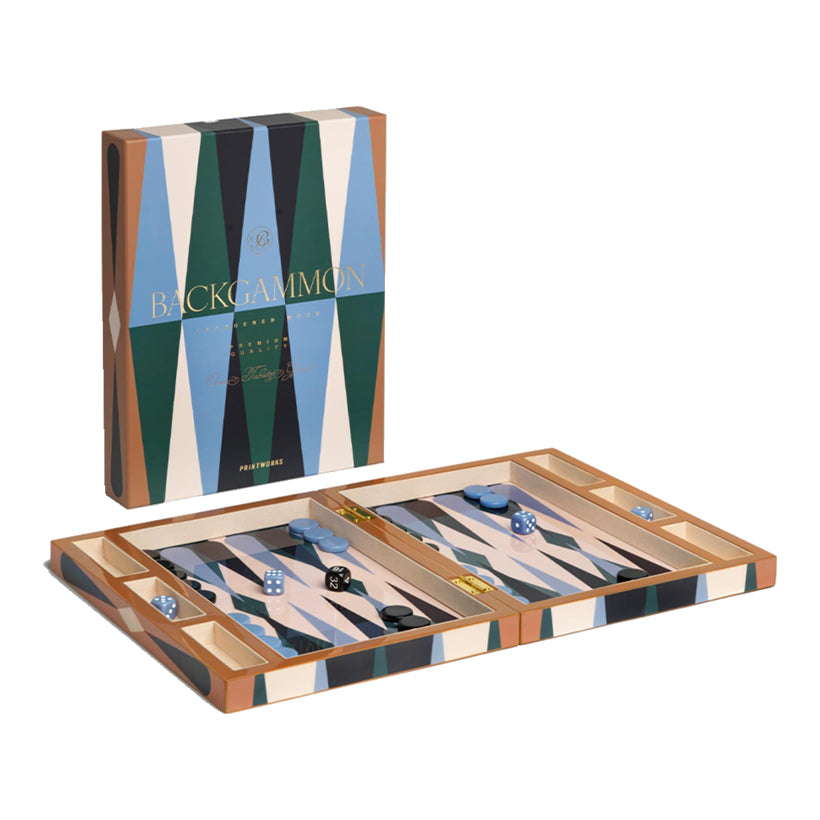 Lacquered Backgammon, the best customized gift and gifts for her and for him from Inna Carton online shop Dubai, UAE!