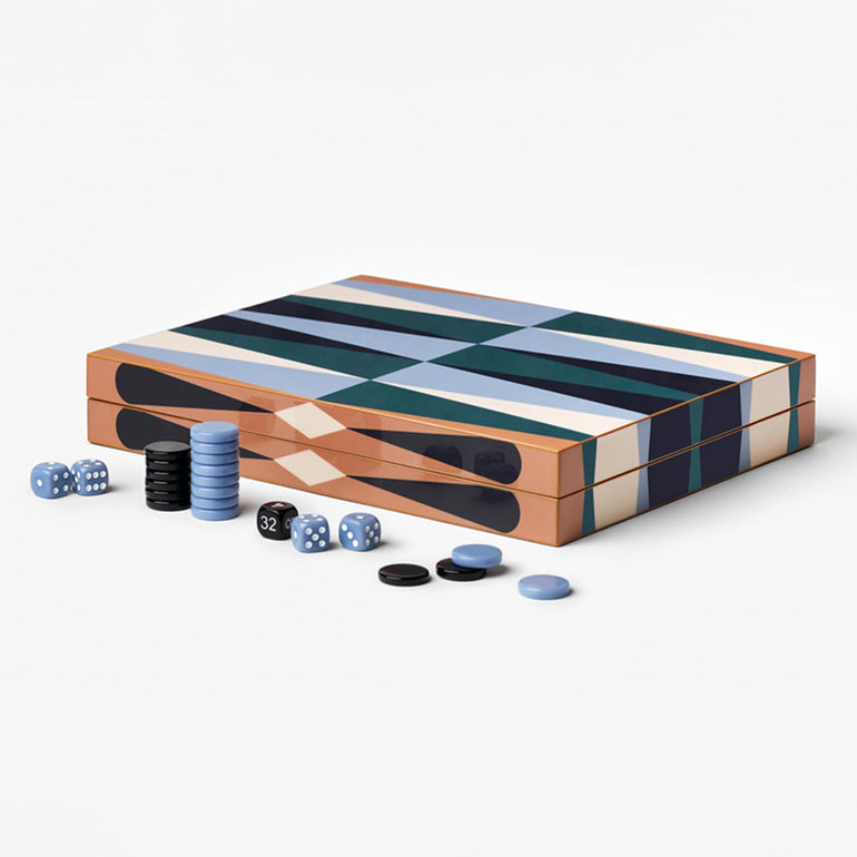 Lacquered Backgammon, the best customized gift and gifts for her and for him from Inna Carton online shop Dubai, UAE!