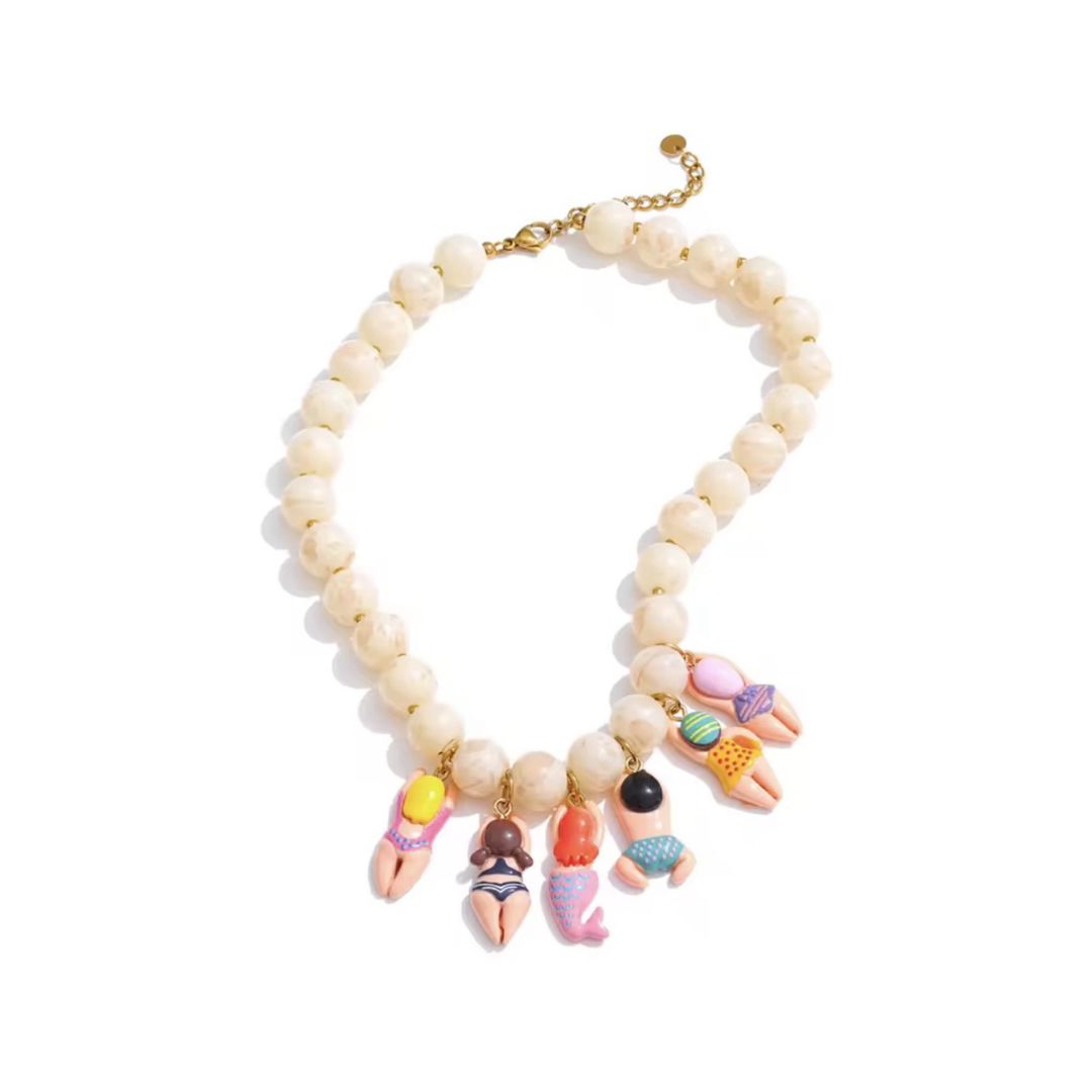 Beach Club Beaded Necklace, the best customized gift and gifts for her and for him from Inna Carton online shop Dubai, UAE!
