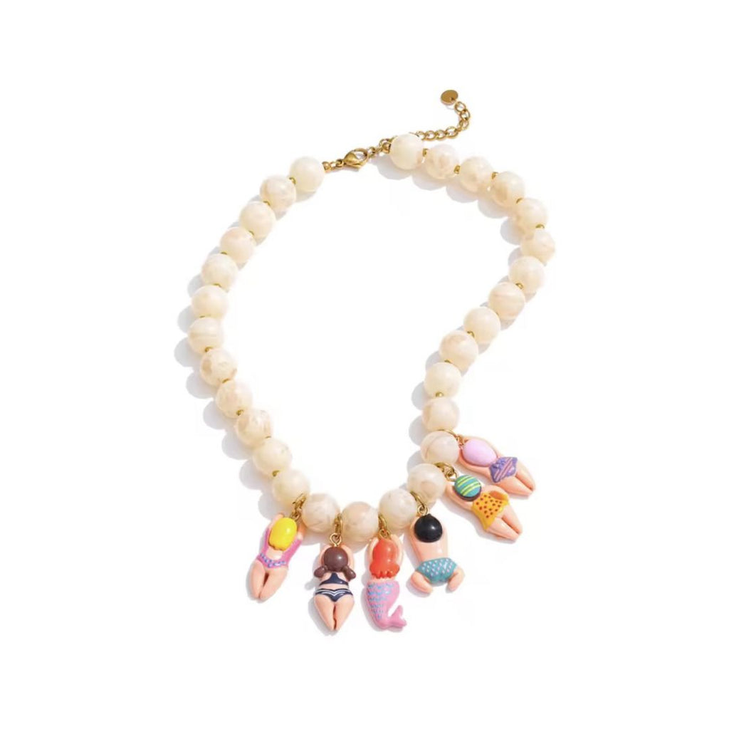 Beach Club Beaded Necklace, the best customized gift and gifts for her and for him from Inna Carton online shop Dubai, UAE!
