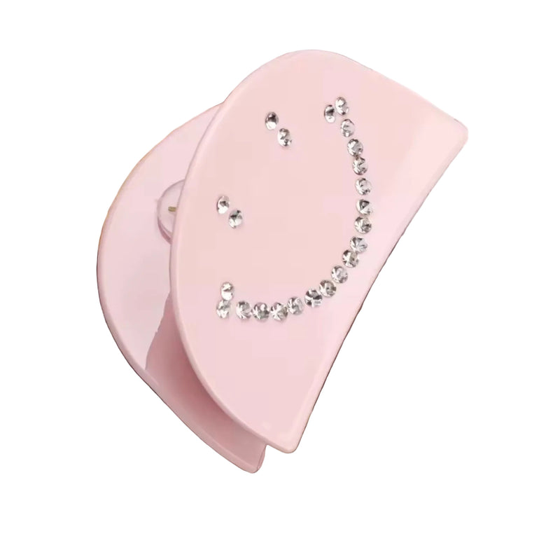 Bedazzled Smiley Claw Clip, the best customized gift and gifts for her and for him from Inna Carton online shop Dubai, UAE!
