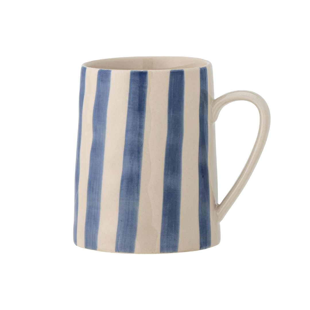 Begonia Stoneware Mug | Blue, the best customized gift and gifts for her and for him from Inna Carton online shop Dubai, UAE!
