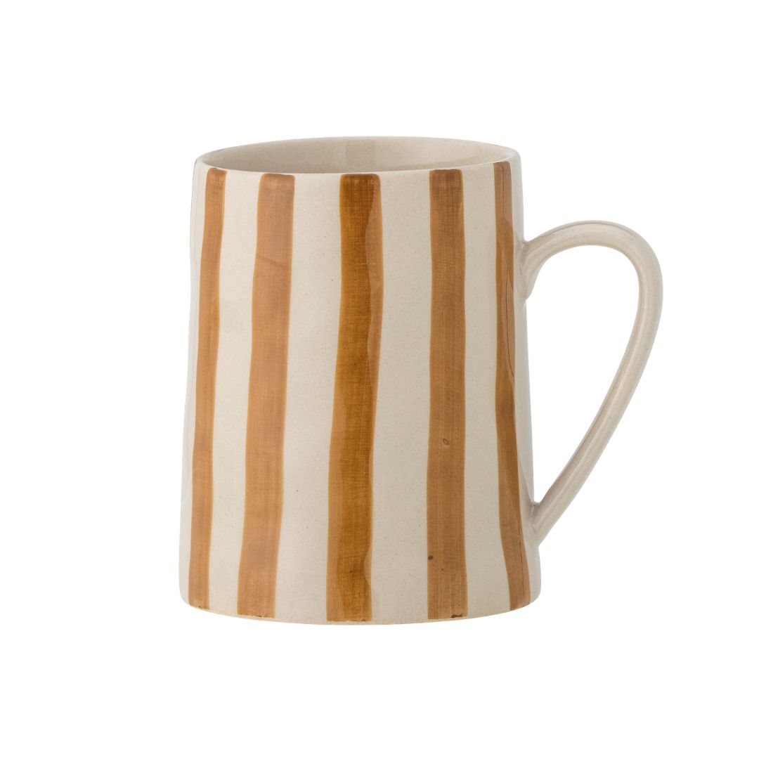 Begonia Stoneware Mug | Brown, the best customized gift and gifts for her and for him from Inna Carton online shop Dubai, UAE!
