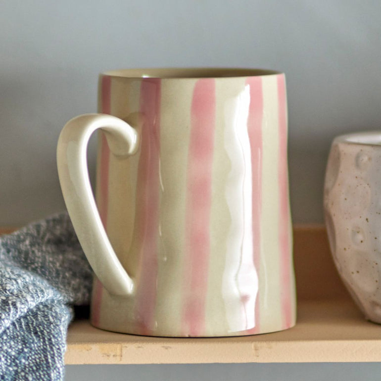Begonia Stoneware Mug | Rose, the best customized gift and gifts for her and for him from Inna Carton online shop Dubai, UAE!
