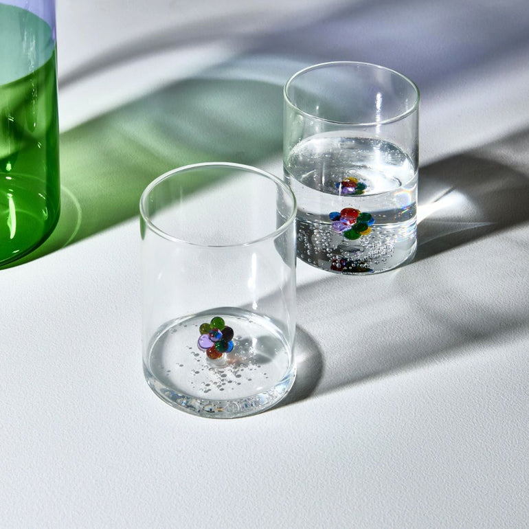 Bloom Glass Tumblers Set, the best customized gift and gifts for her and for him from Inna Carton online shop Dubai, UAE!
