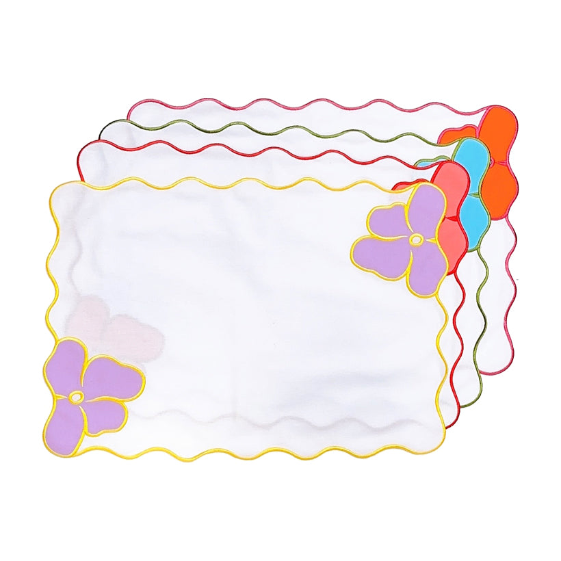 Blooming Placemat Set of 4, the best customize gift and gifts for her and for him from Inna Carton online shop Dubai, UAE!