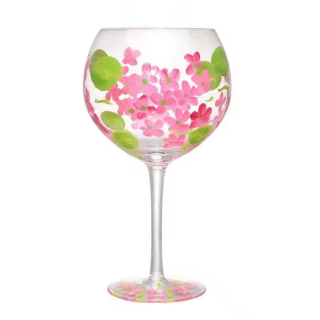 Blossom Bloom Handpainted Glasses, the best customized gift and gifts for her and for him from Inna Carton online shop Dubai, UAE!