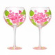 Blossom Bloom Handpainted Glasses, the best customized gift and gifts for her and for him from Inna Carton online shop Dubai, UAE!