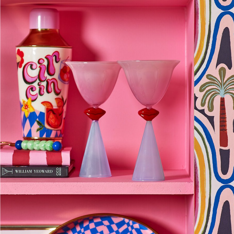 Christmas Blue Lip Glasses, the best customized gift and gifts for her and for him from Inna Carton online shop Dubai, UAE!
