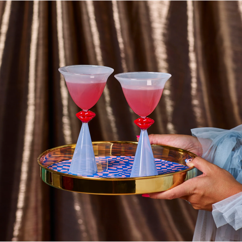 Christmas Blue Lip Glasses, the best customized gift and gifts for her and for him from Inna Carton online shop Dubai, UAE!
