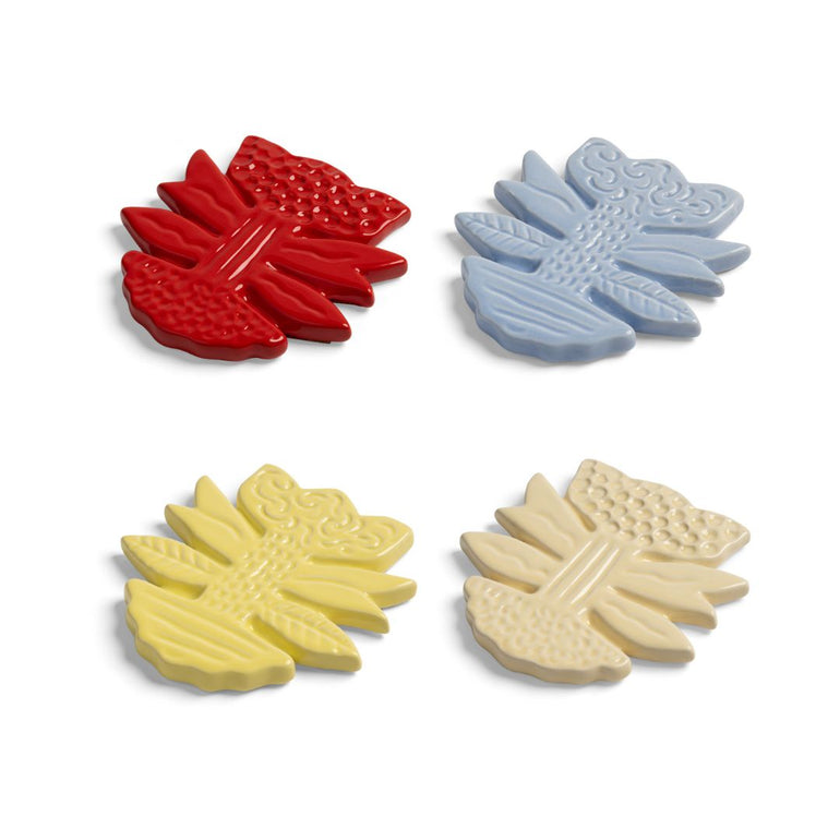 Blume Stoneware Coaster Set, the best customized gift and gifts for her and for him from Inna Carton online shop Dubai, UAE!
