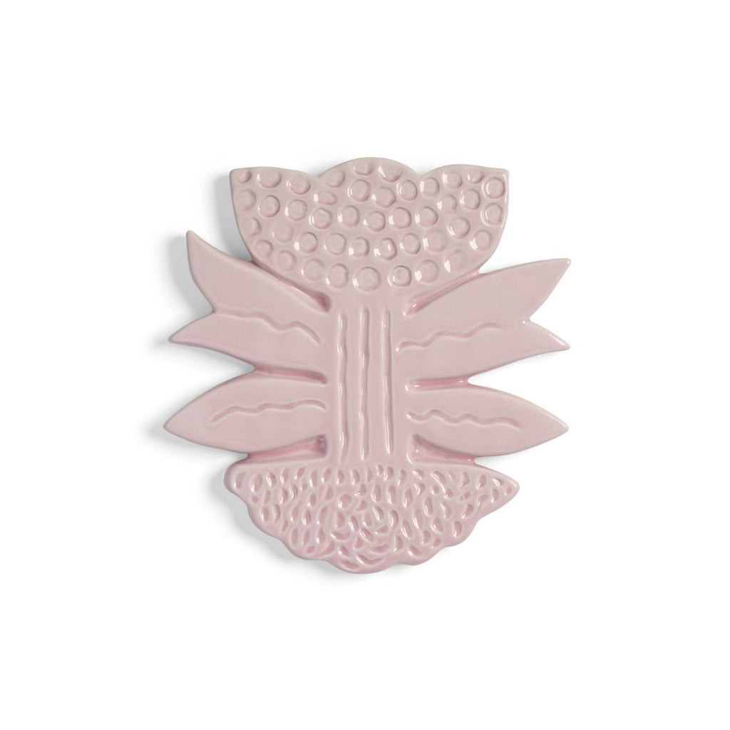 Blume Stoneware Trivet | Pink, the best customized gift and gifts for her and for him from Inna Carton online shop Dubai, UAE!
