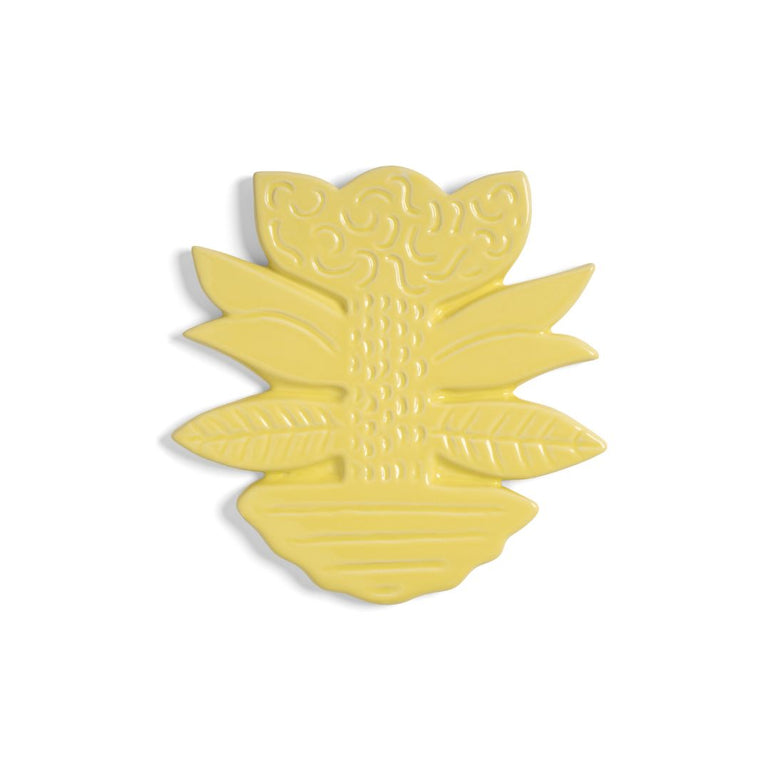 Blume Stoneware Trivet | Yellow, the best customized gift and gifts for her and for him from Inna Carton online shop Dubai, UAE!
