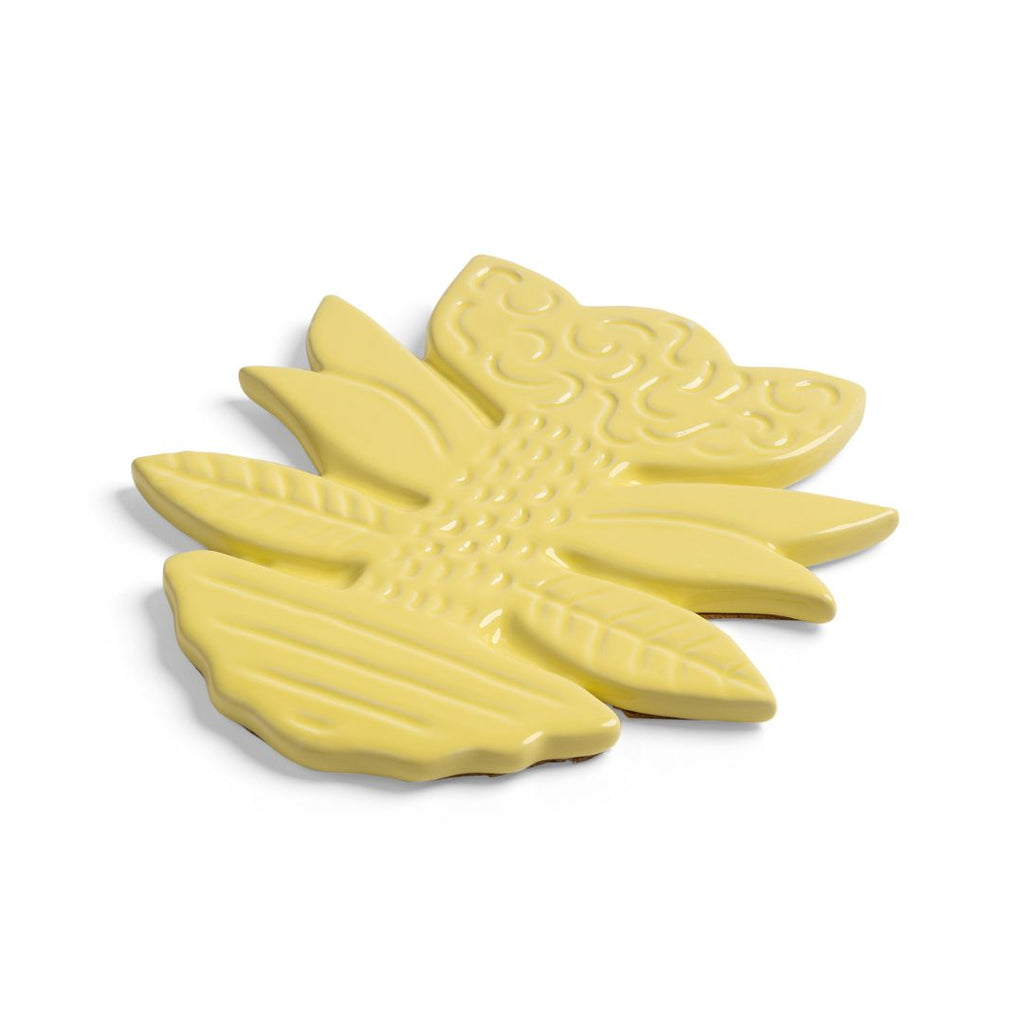 Blume Stoneware Trivet | Yellow, the best customized gift and gifts for her and for him from Inna Carton online shop Dubai, UAE!
