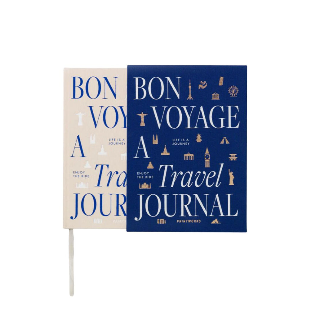 Bon Voyage Travel Linen Journal, the best customized gift and gifts for her and for him from Inna Carton online shop Dubai, UAE!