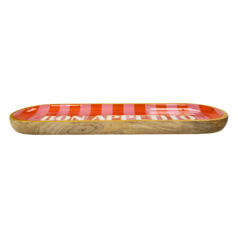 Bon Appetito Wooden Platter, the best customized gift and gifts for her and for him from Inna Carton online shop Dubai, UAE!