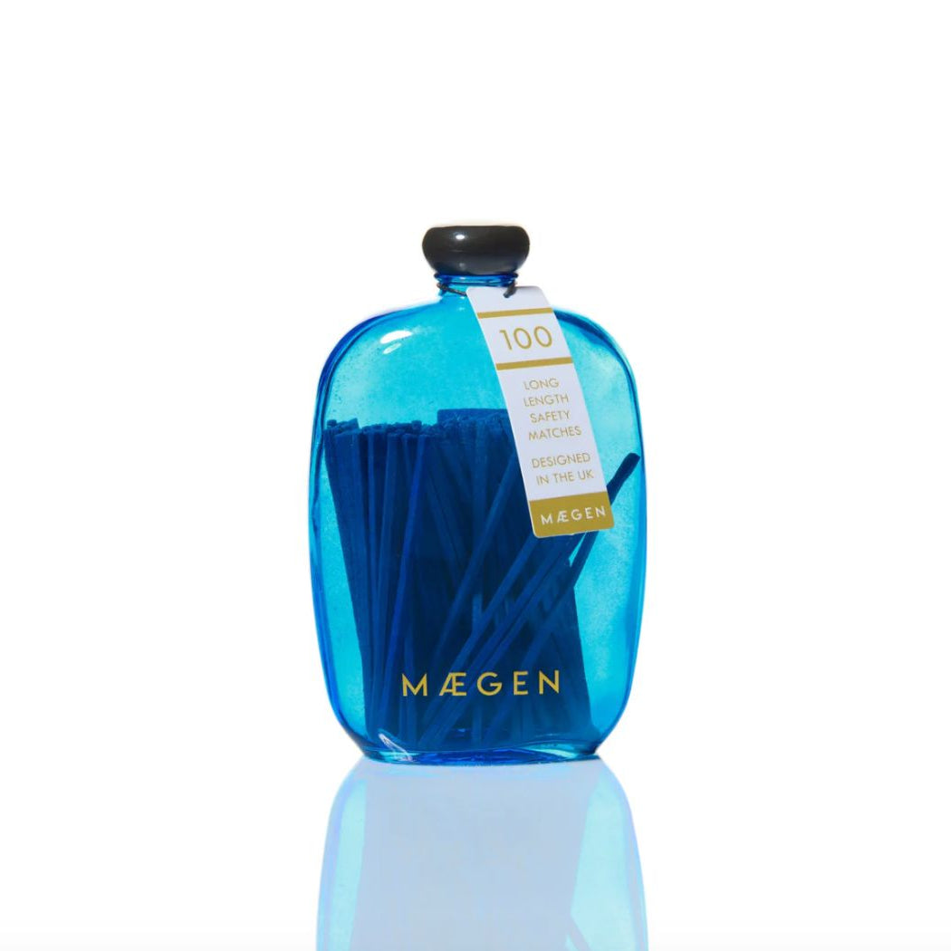 Bubble Glass Matches | Blue, the best customized gift and gifts for her and for him from Inna Carton online shop Dubai, UAE!
