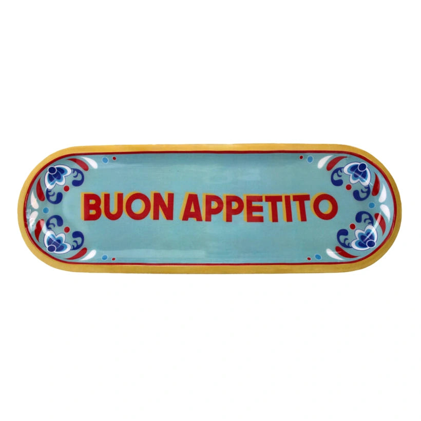 Buon Appetito Wooden Platter, the best customized gift and gifts for her and for him from Inna Carton online shop Dubai, UAE!