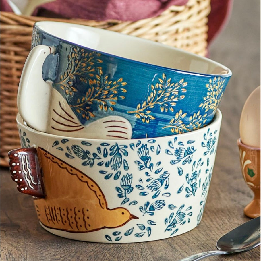 Liberty Bird Ceramic Bowl | Set of 2