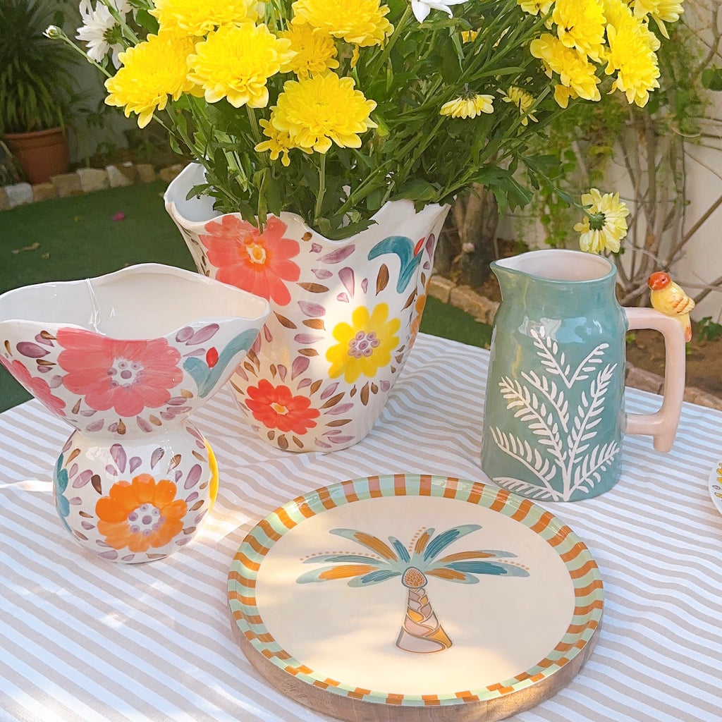 Palm Wooden Large Platter