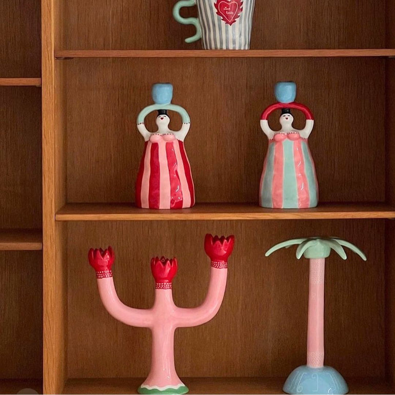 Claudia Ceramic Candle Holder, the best customized gift and gifts for her and for him from Inna Carton online shop Dubai, UAE!
