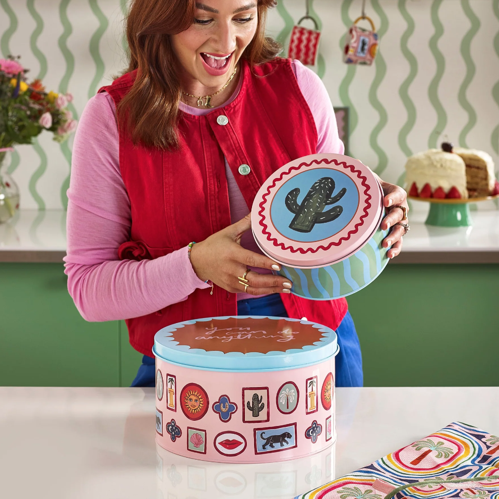 Icon Cake Tin Set of 2 by eleanor Bowmer, the best customized gift and gifts for her and for him from Inna Carton online shop Dubai, UAE!